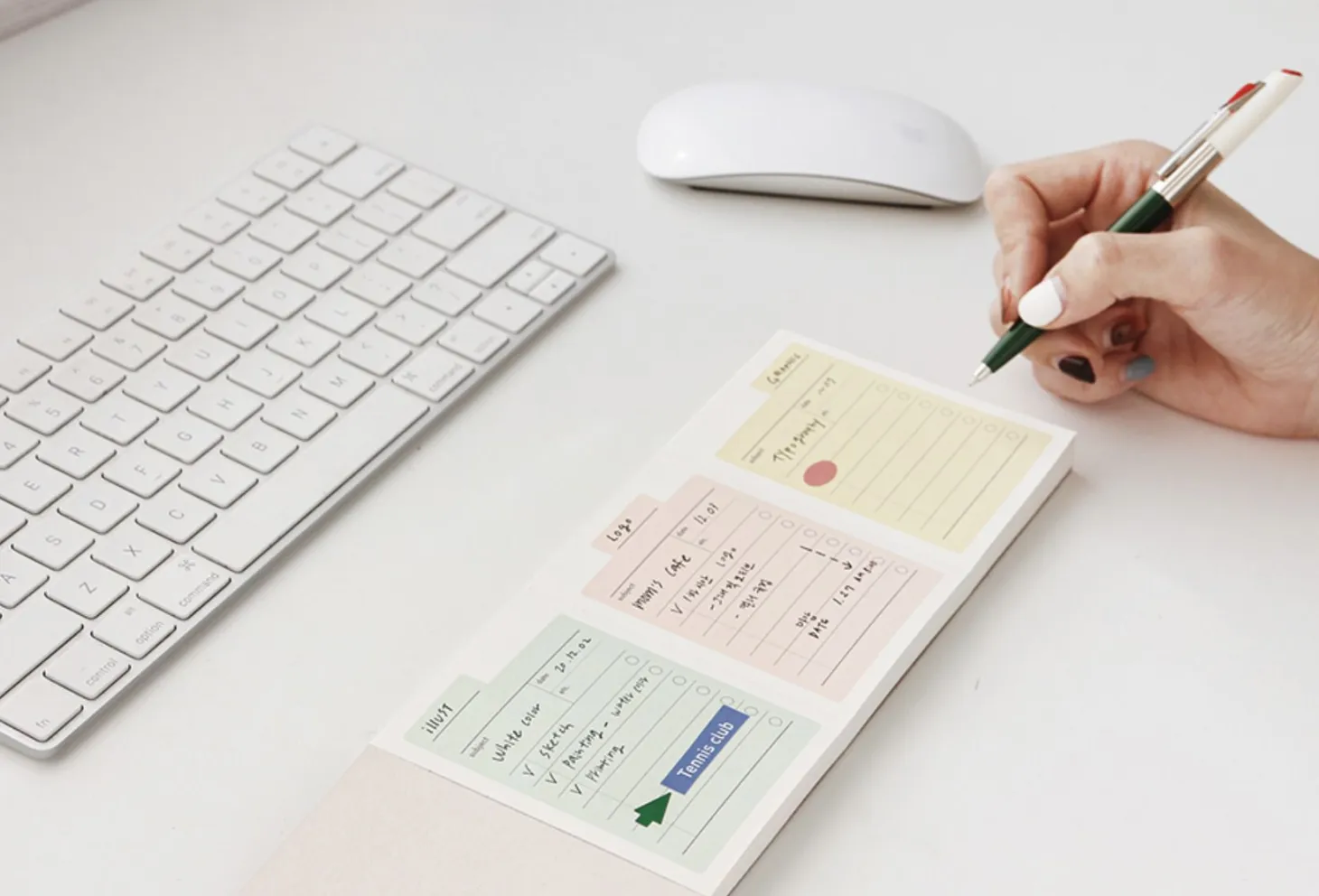 Pastel Archiving Memo Pad
