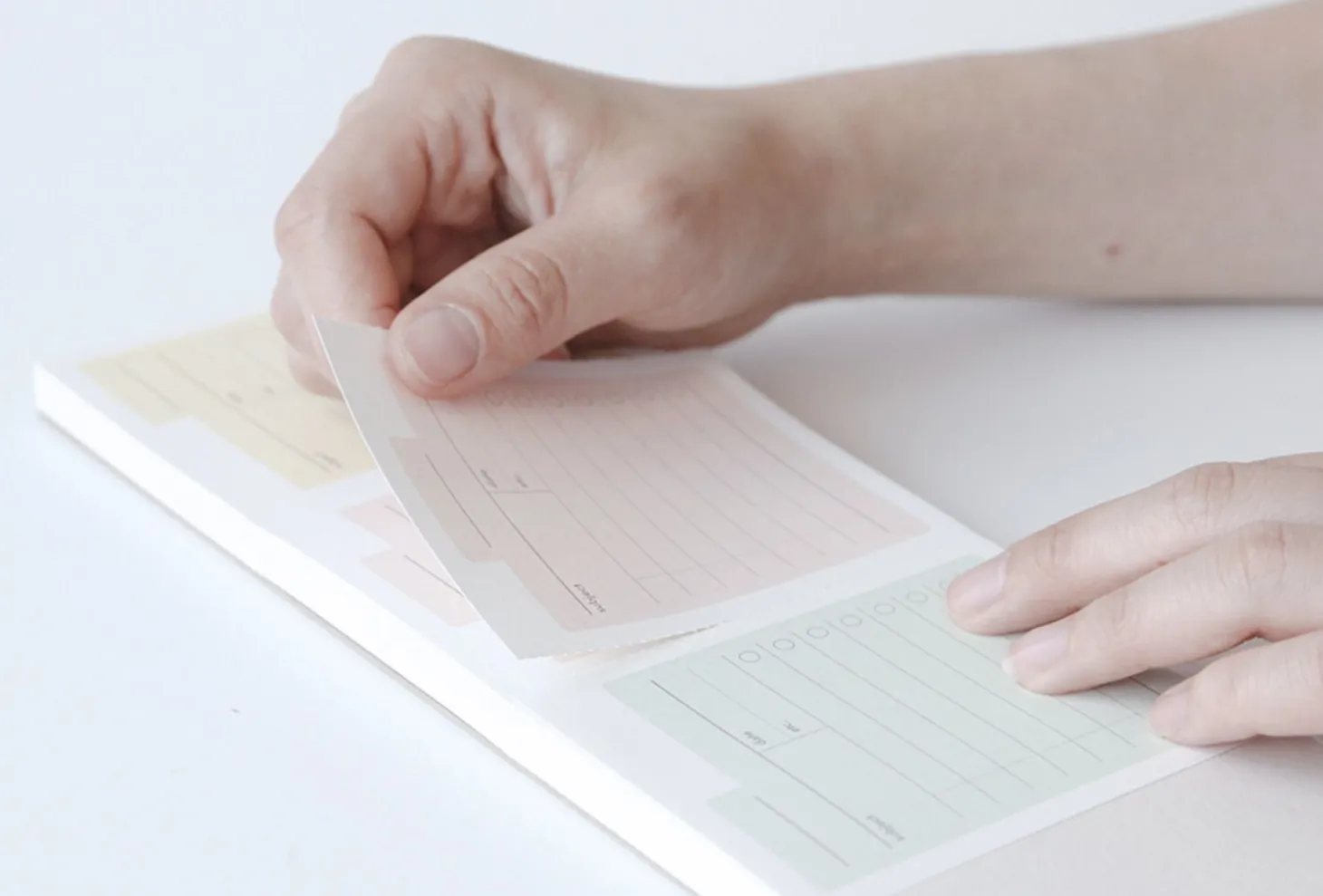 Pastel Archiving Memo Pad