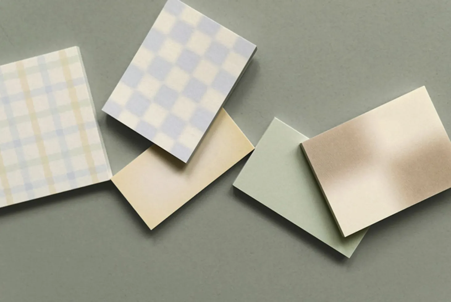 Pastel Calm Grid Sticky Note