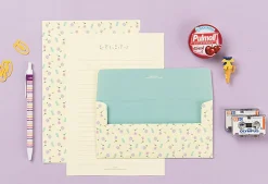 Pastel Floral Letter Set