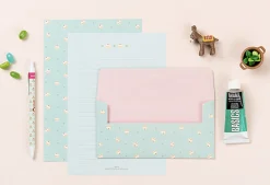 Pastel Floral Letter Set