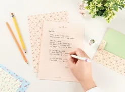 Pastel Floral Letter Set