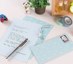Pastel Floral Letter Set