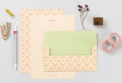 Pastel Floral Letter Set