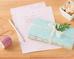 Pastel Floral Letter Set