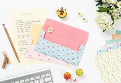 Pastel Floral Letter Set