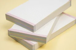 Pastel Rainbow Grid Memo Pad