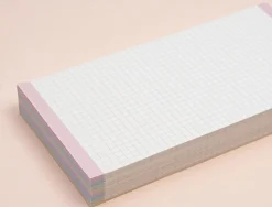 Pastel Rainbow Grid Memo Pad