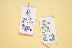 Pastel Rainbow Grid Memo Pad