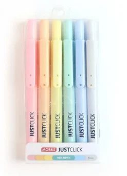 Pastel Retractable Highlighter Set
