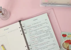 Pastel 6 Ring A5 Note Refill