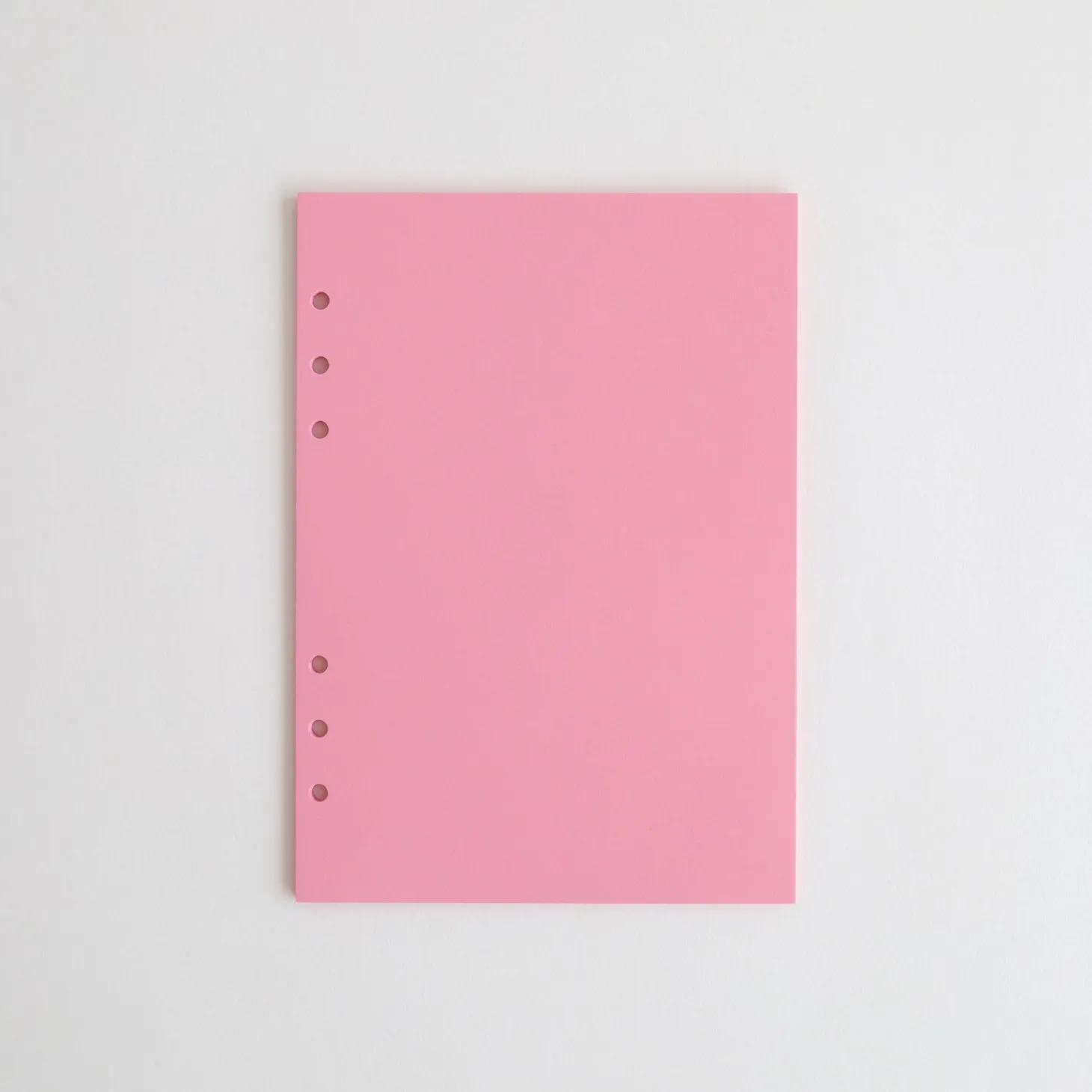 Pastel 6 Ring A5 Plain Note Refill