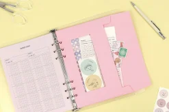 Pastel 6 Ring A5 Window Envelope