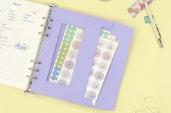Pastel 6 Ring A5 Window Envelope
