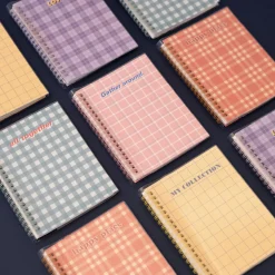 Pattern Check Double-sided Sticker Book