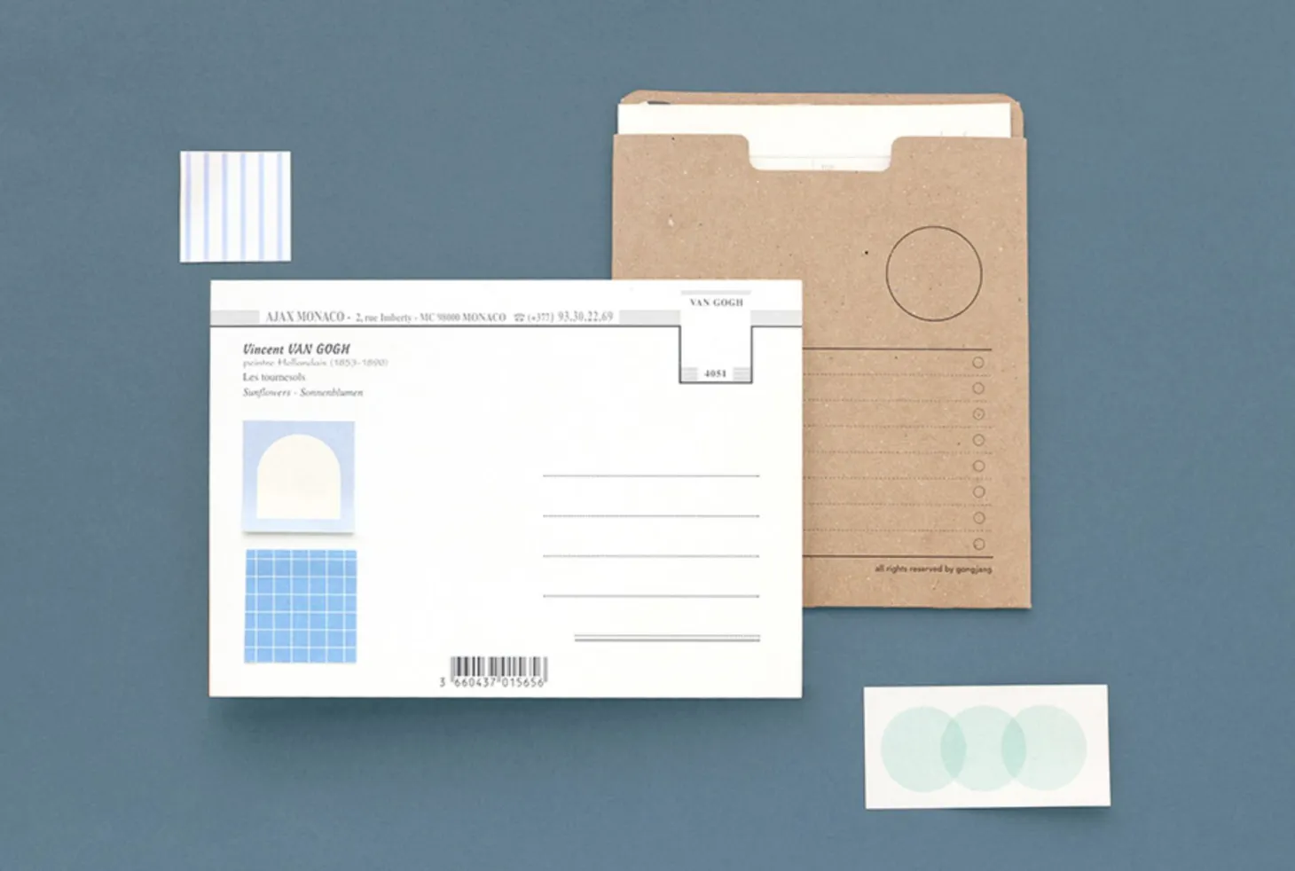 3 Pattern Point Sticky Note