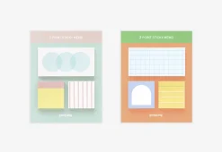 3 Pattern Point Sticky Note