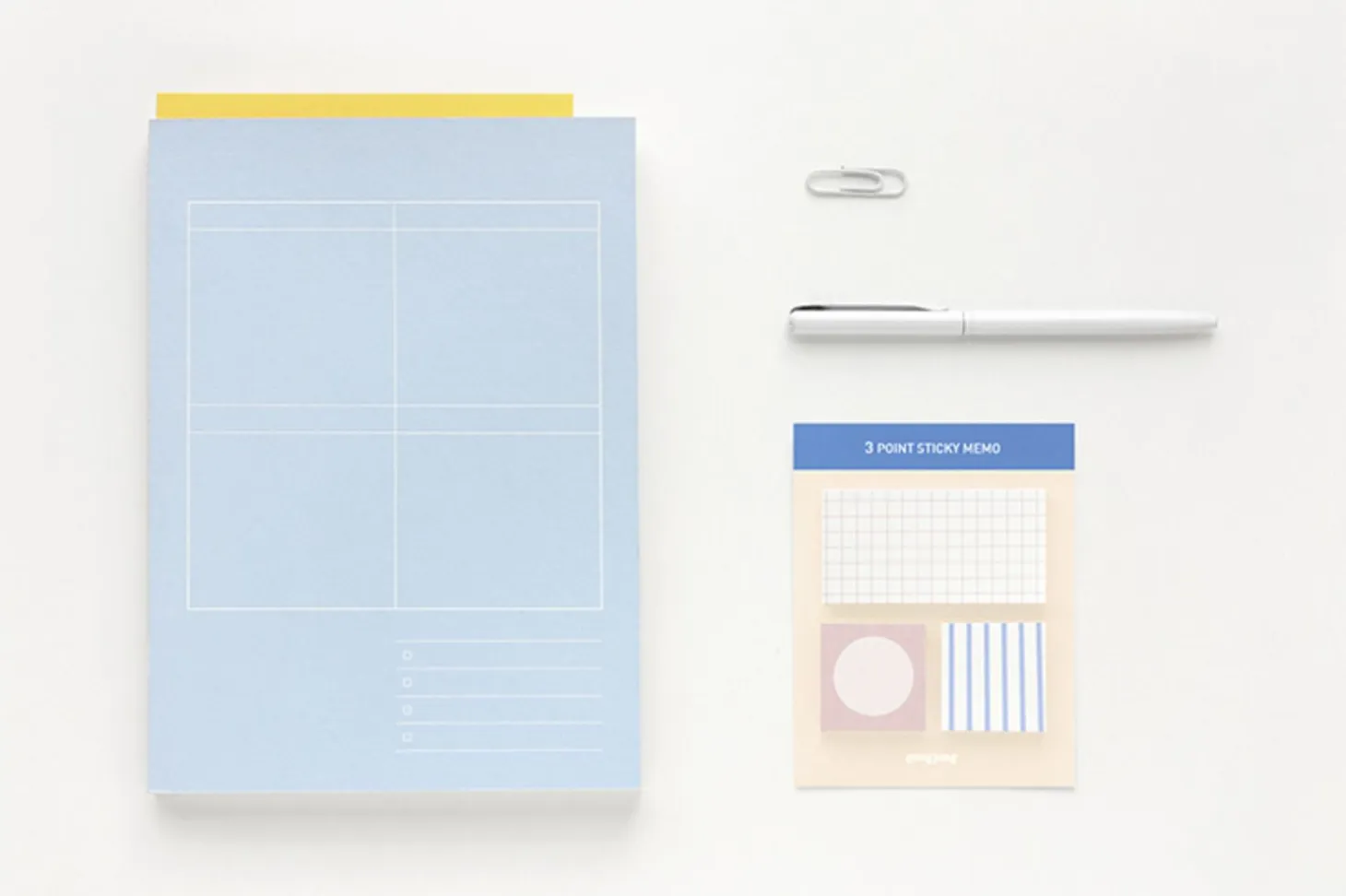 3 Pattern Point Sticky Note