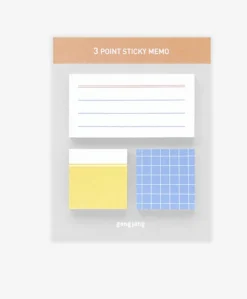3 Pattern Point Sticky Note