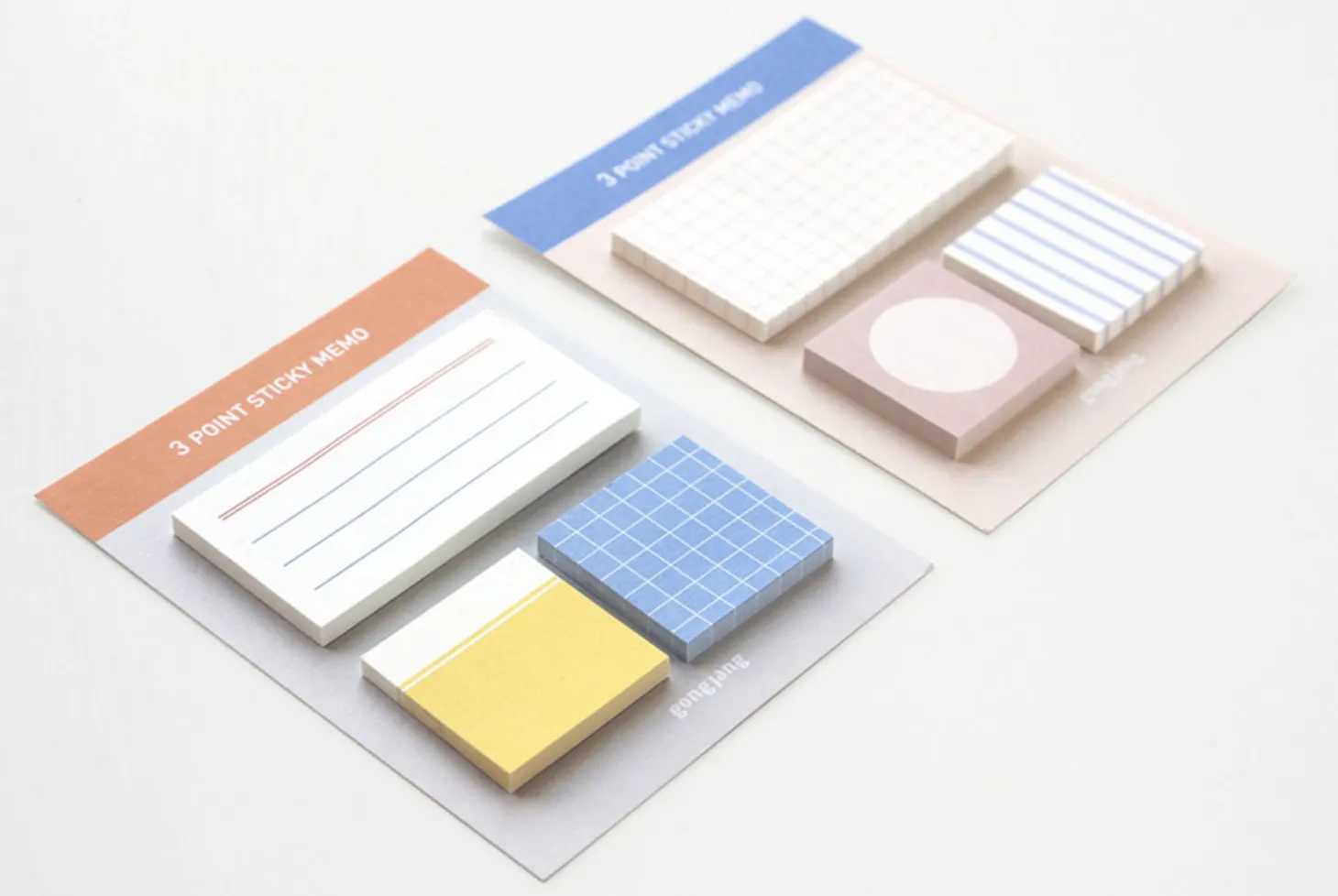 3 Pattern Point Sticky Note