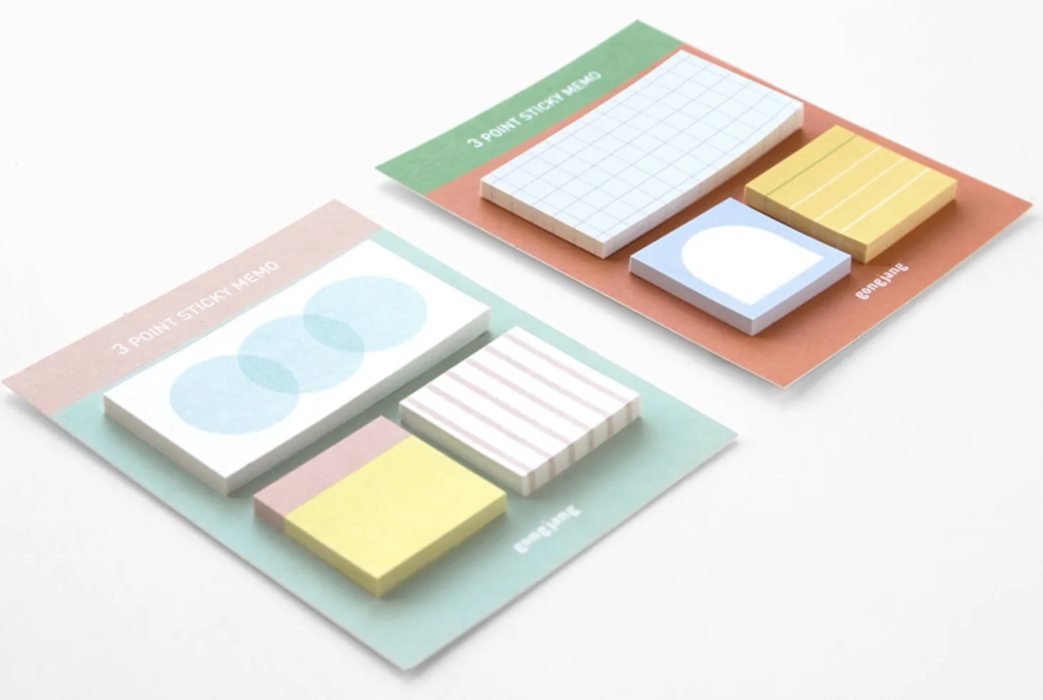 3 Pattern Point Sticky Note