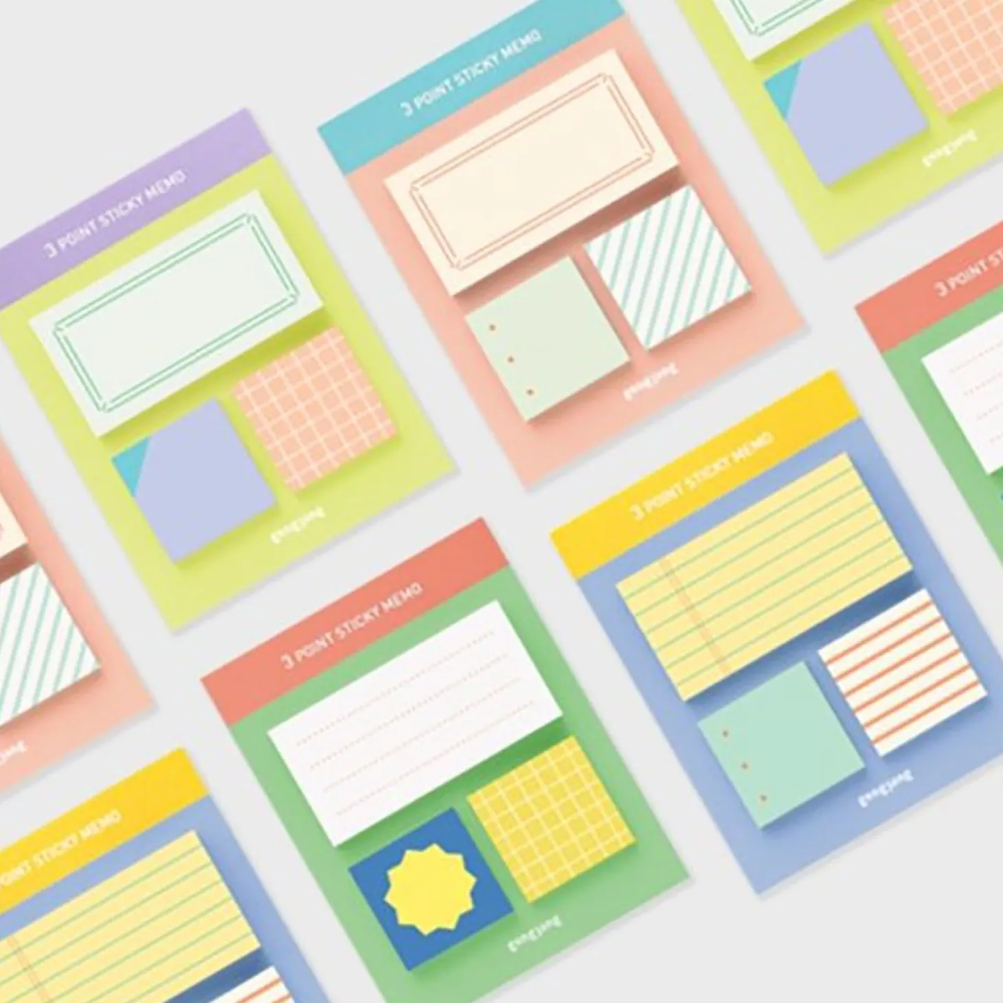 3 Pattern Point Sticky Note v2