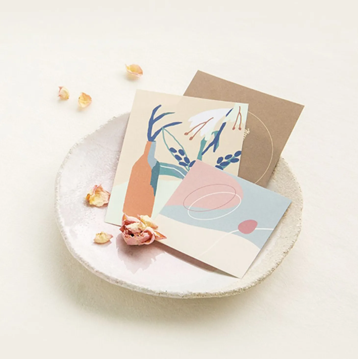 15pcs Afterglow Deco Paper Set