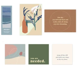 15pcs Afterglow Deco Paper Set