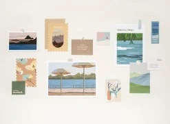 15pcs Afterglow Deco Paper Set
