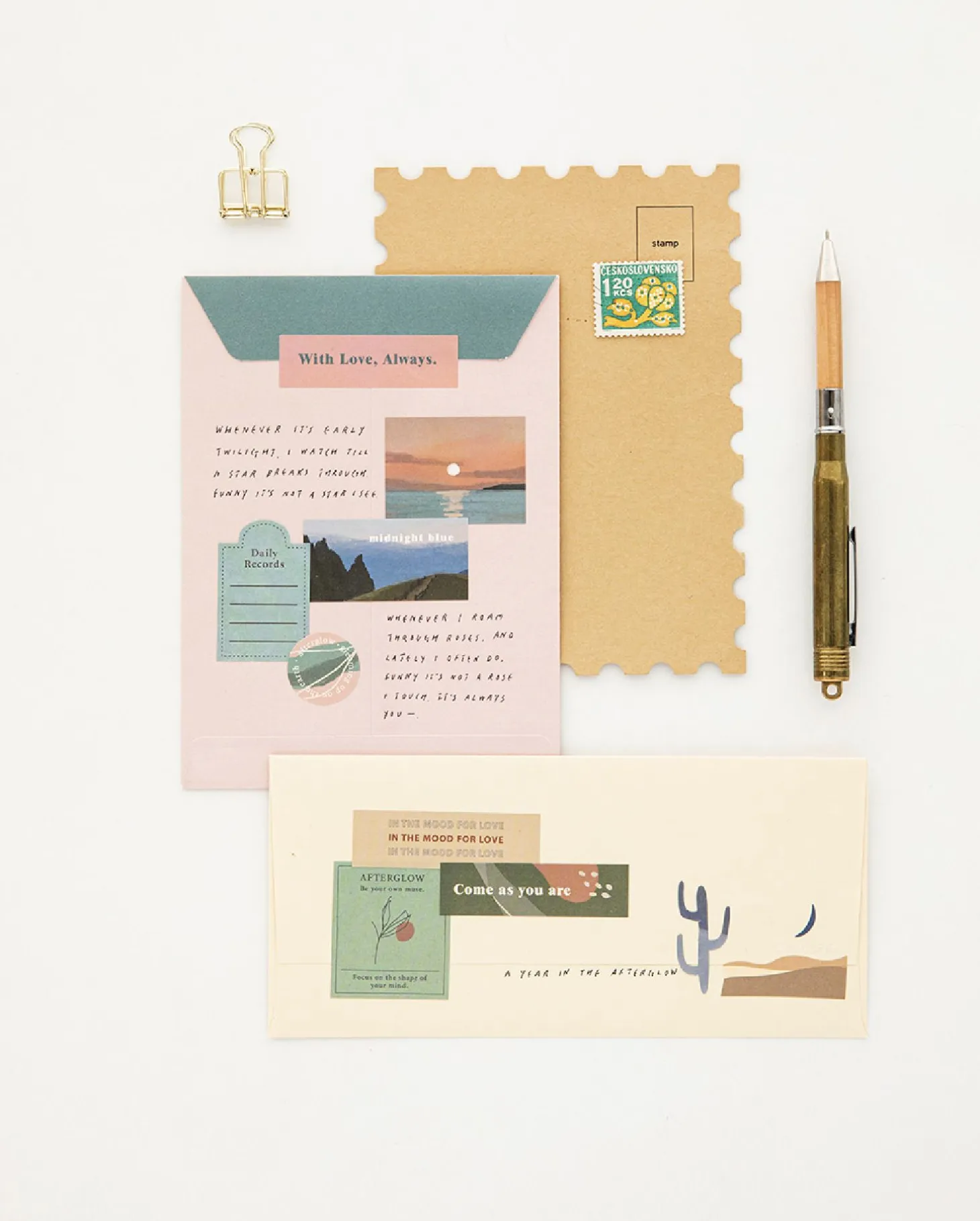 8pcs Afterglow Deco Sticker Set v2
