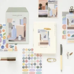 8pcs Afterglow Deco Sticker Set