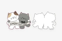 3pcs Animal Friends Card & Envelope Set