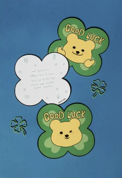3pcs Animal Friends Card & Envelope Set