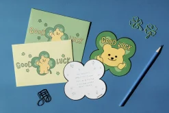 3pcs Animal Friends Card & Envelope Set