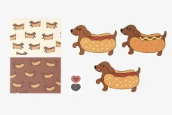 3pcs Animal Friends Card & Envelope Set