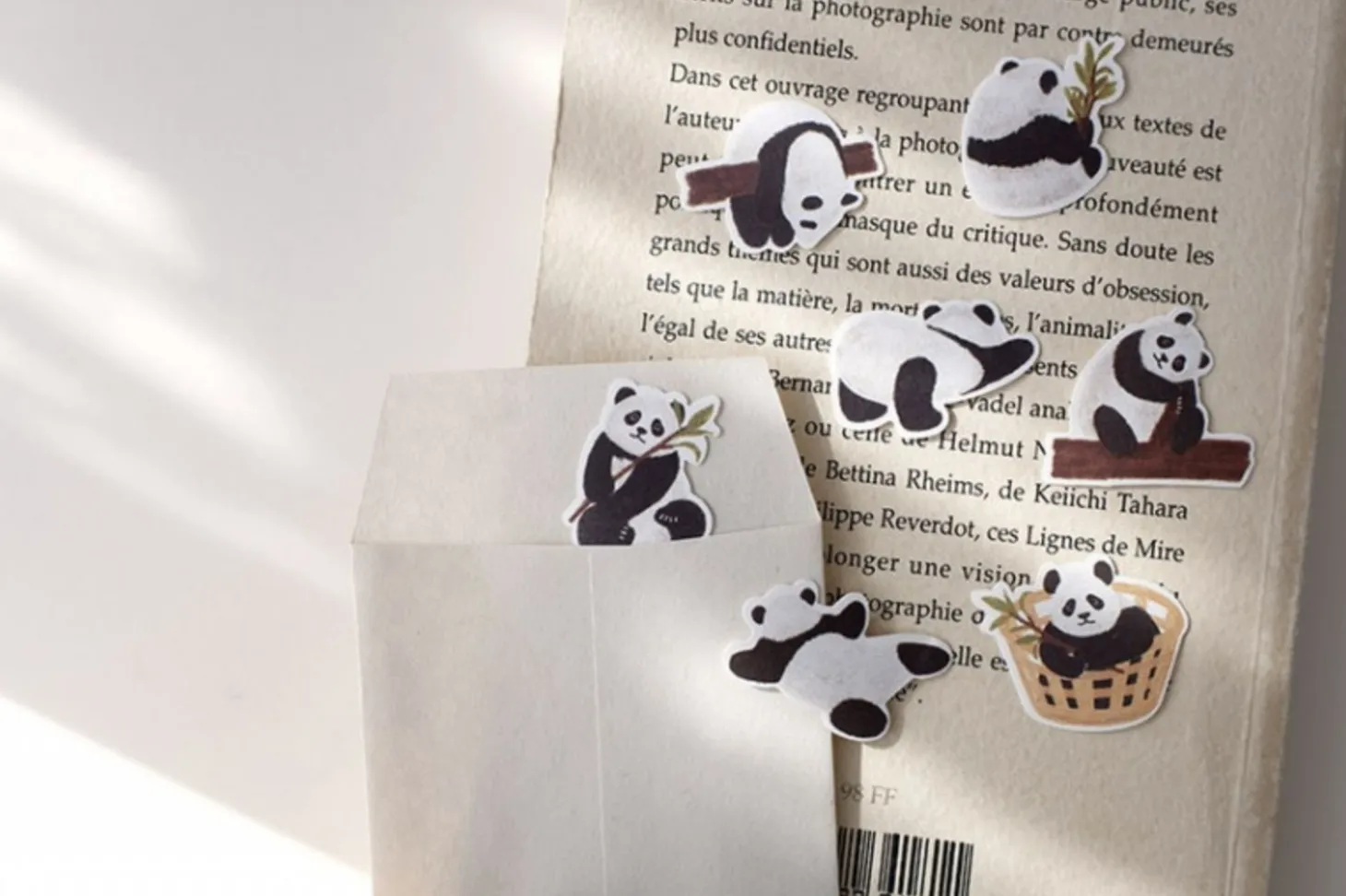 21pcs Baby Panda Cereal Sticker Set