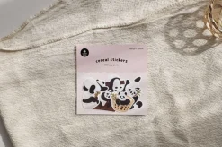 21pcs Baby Panda Cereal Sticker Set