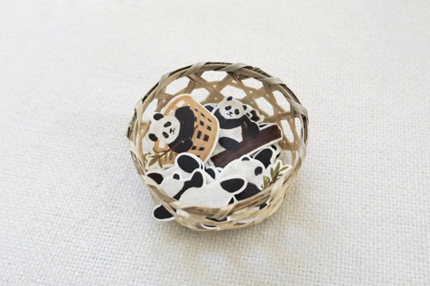 21pcs Baby Panda Cereal Sticker Set