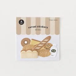 21pcs Bakery Cereal Sticker Set