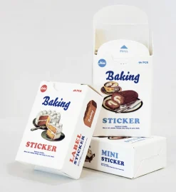 48pcs Baking Label Sticker Set
