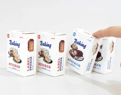 48pcs Baking Label Sticker Set