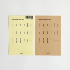 7pcs Basic 6 Ring A5 Binder Set