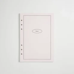 7pcs Basic 6 Ring A5 Binder Set