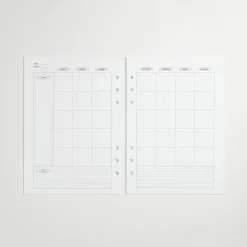 7pcs Basic 6 Ring A5 Binder Set