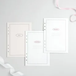 7pcs Basic 6 Ring A5 Binder Set