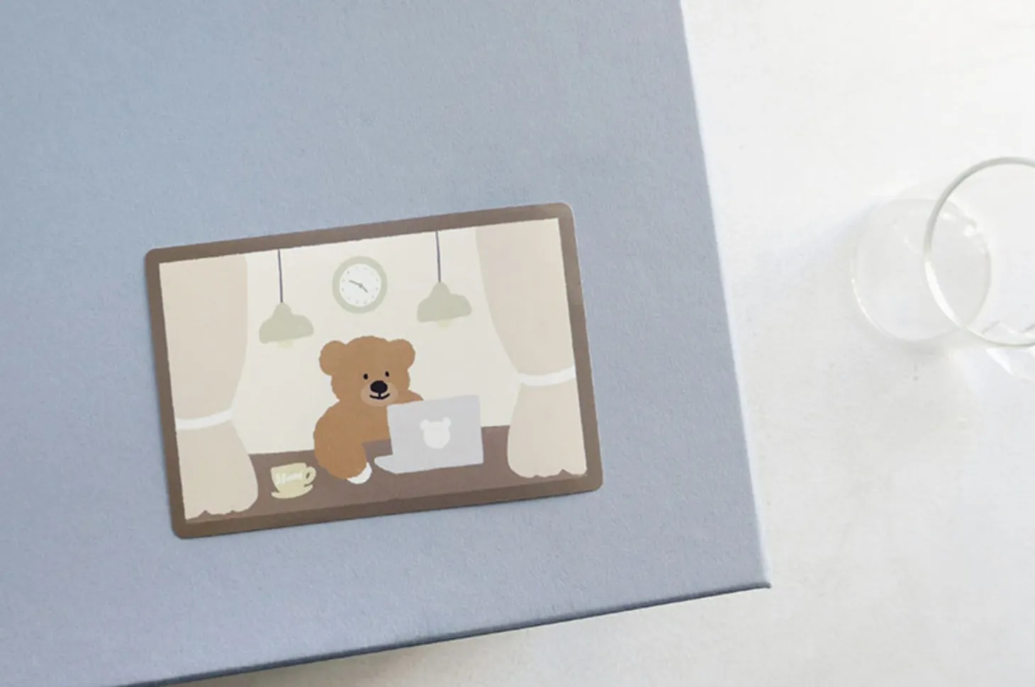 28pcs Bear Cafe Tour Sticker Set
