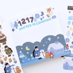 20pcs Big Indoor Background Sticker