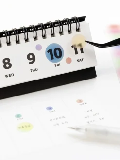 2pcs Blur Color Palette Sticker Set