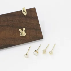 8pcs Bunny & Carrot Earring Set