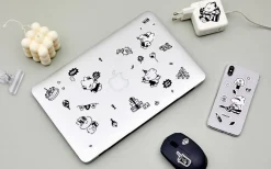 4pcs Bunny Removable Sticker Set